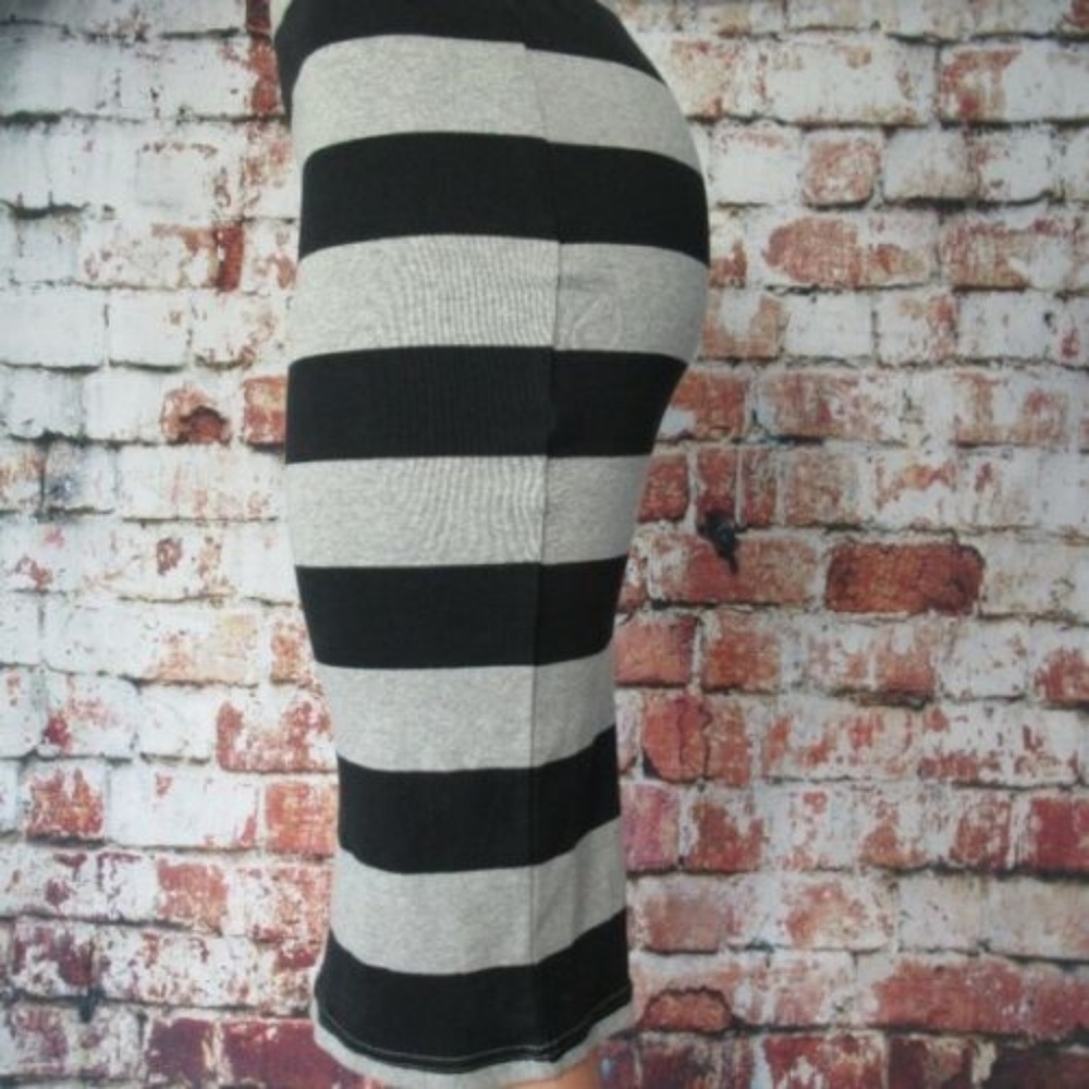 BB Dakota Rugby Stripe Skirt - Picture 3 of 4